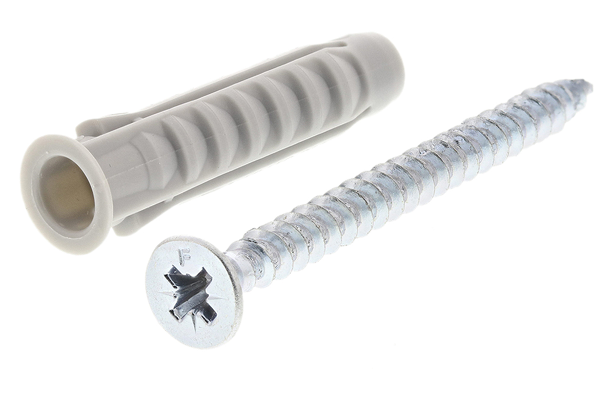 Fischer Fixings Nylon Wall Plug, 40mm Length, 8mm Fixing Hole Diameter