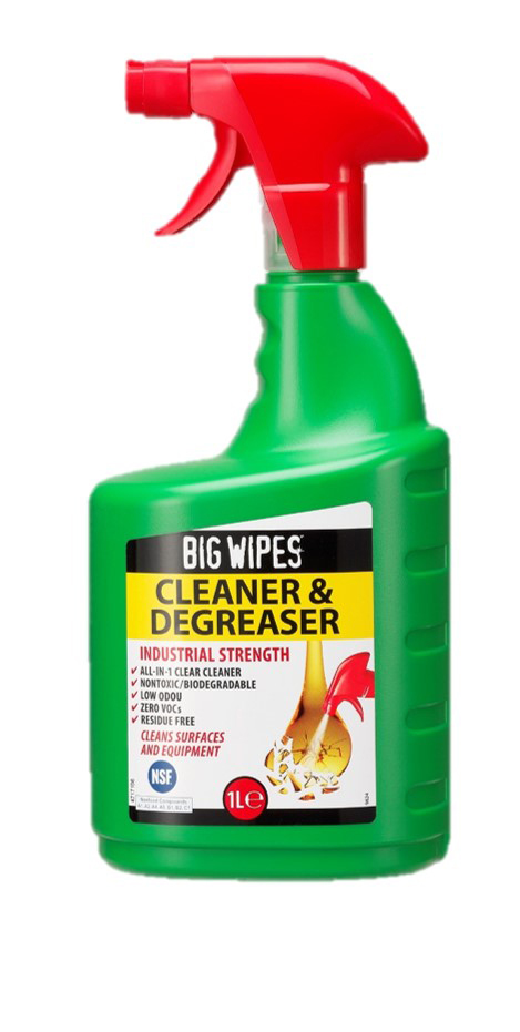 Big Wipes Cleaner & Degreaser Precision Cleaner & Degreaser 1000 ml Pump Spray