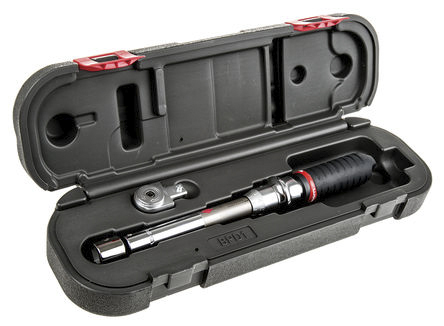Facom Click Torque Wrench, 5 → 25Nm, 1/4 in Drive, Square Drive, 9 x 12mm Insert