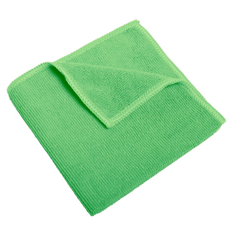 Mapa MF Recycled Multi Green Polyamide, Polyester Cloths for Cleaning, Dry, Wet Use, Carton, Pack of 12, 380 x 360mm,