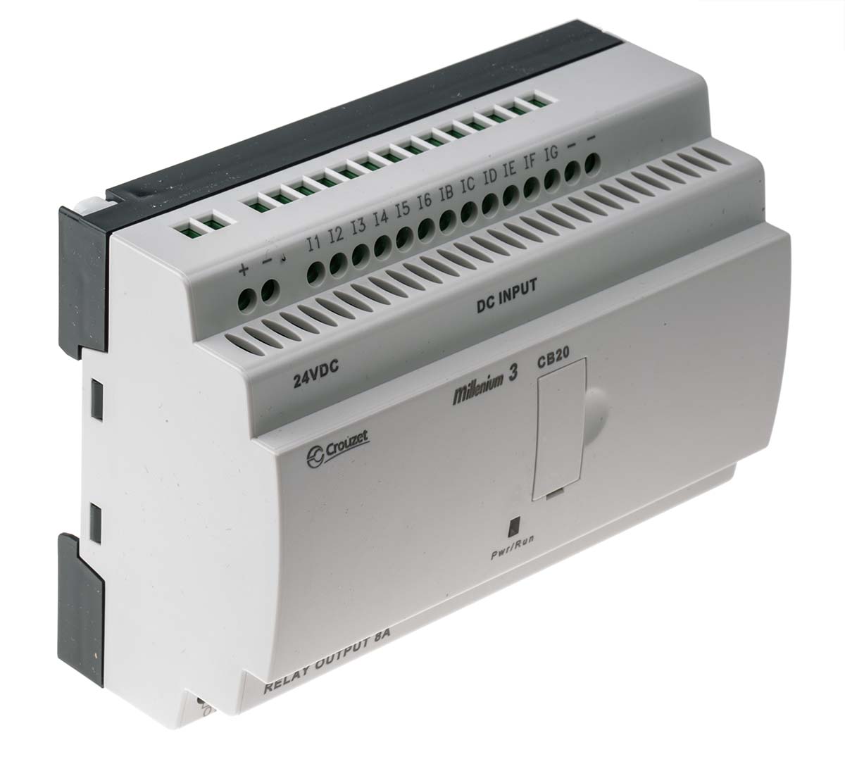 Crouzet Millenium 3 Series Logic Module, 24 V dc Supply, Relay Output, 18-Input, Analogue, Digital Input