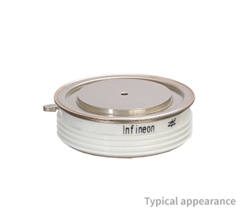 Infineon T1900N16TOFVTXPSA1, Thyristor 1600V, 1810A 250mA