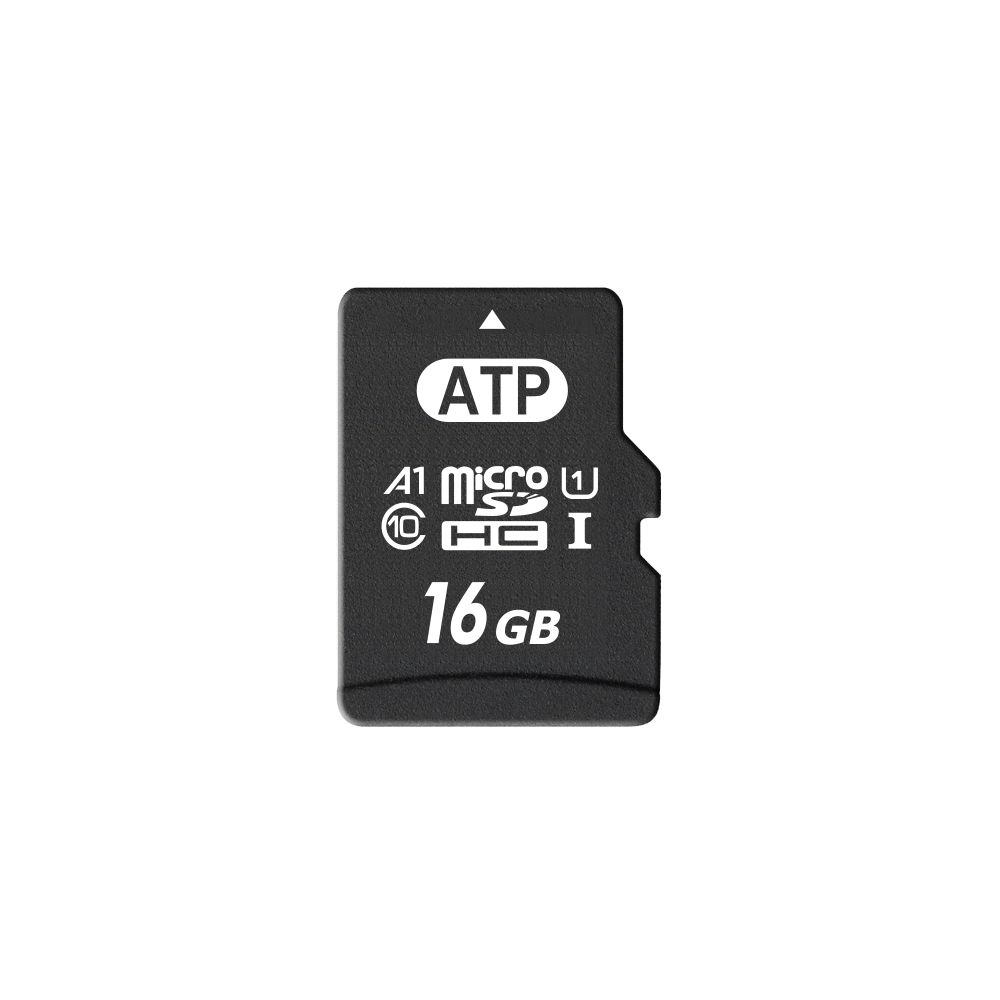 ATP 16 GB Industrial MicroSD Micro SD Card, Class 10, UHS - 1