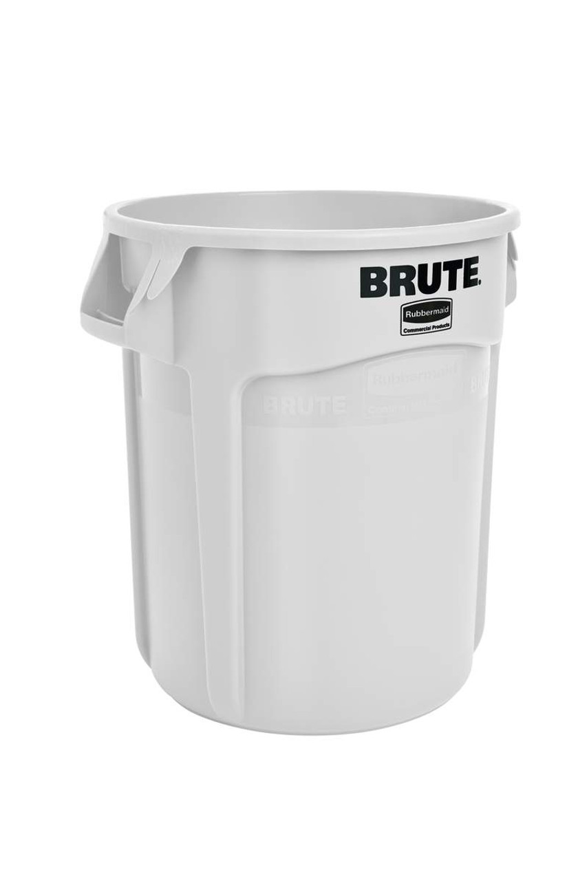Rubbermaid Commercial Products BRUTE 75L White Polyethylene Waste Bin