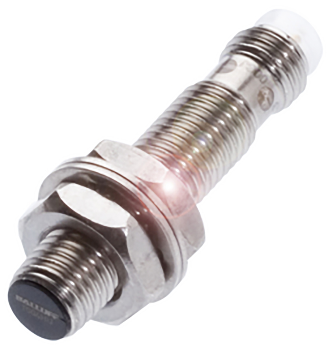BALLUFF Inductive Threaded Barrel Proximity Sensor, M8, 2 mm Detection, PNP NO, 10 → 30 V dc