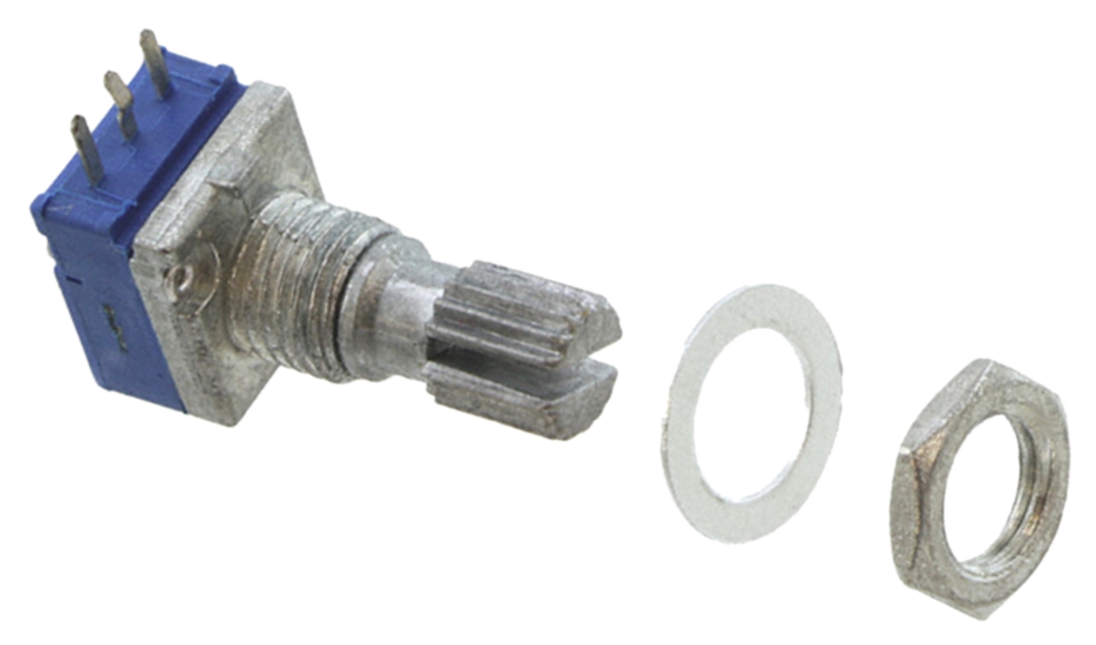 Bourns PTD90 10kΩ Rotary Potentiometer 1-Gang, PTD901-2015K-B103