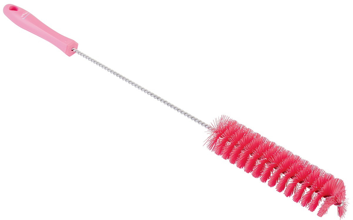 Vikan Pink Bottle Brush, 510mm x 40mm