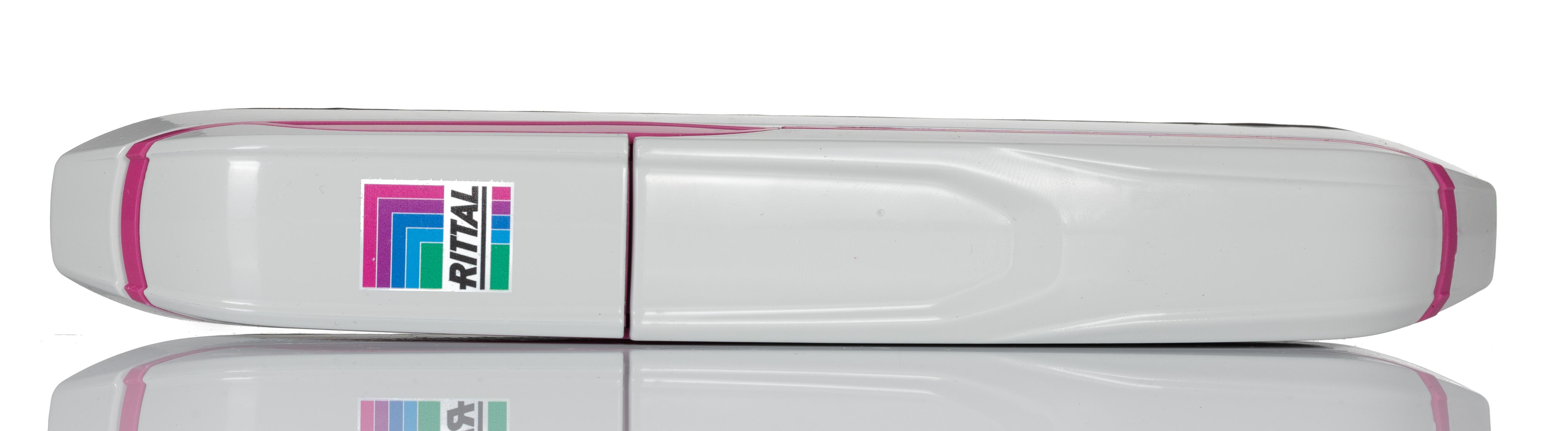 Rittal Grey Die Cast Zinc Locking Handle, Flush Face