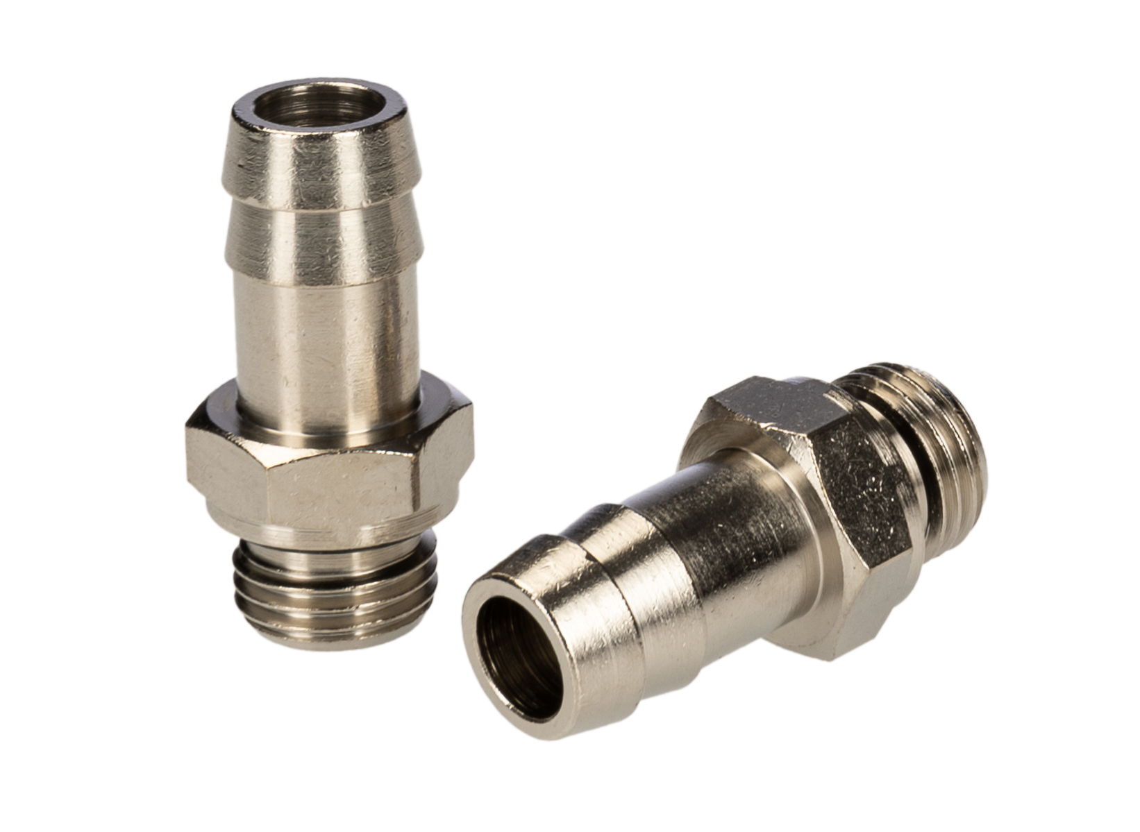 RS PRO Hose Connector Hose Tail Adaptor, BSPP 1/4in 12mm ID, 5 MPa, 50 bar