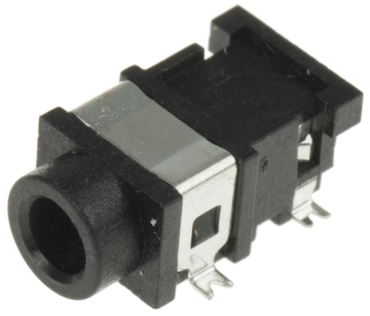 Lumberg Jack Connector 3.5 mm Surface Mount Stereo Socket, 3Pole 1A