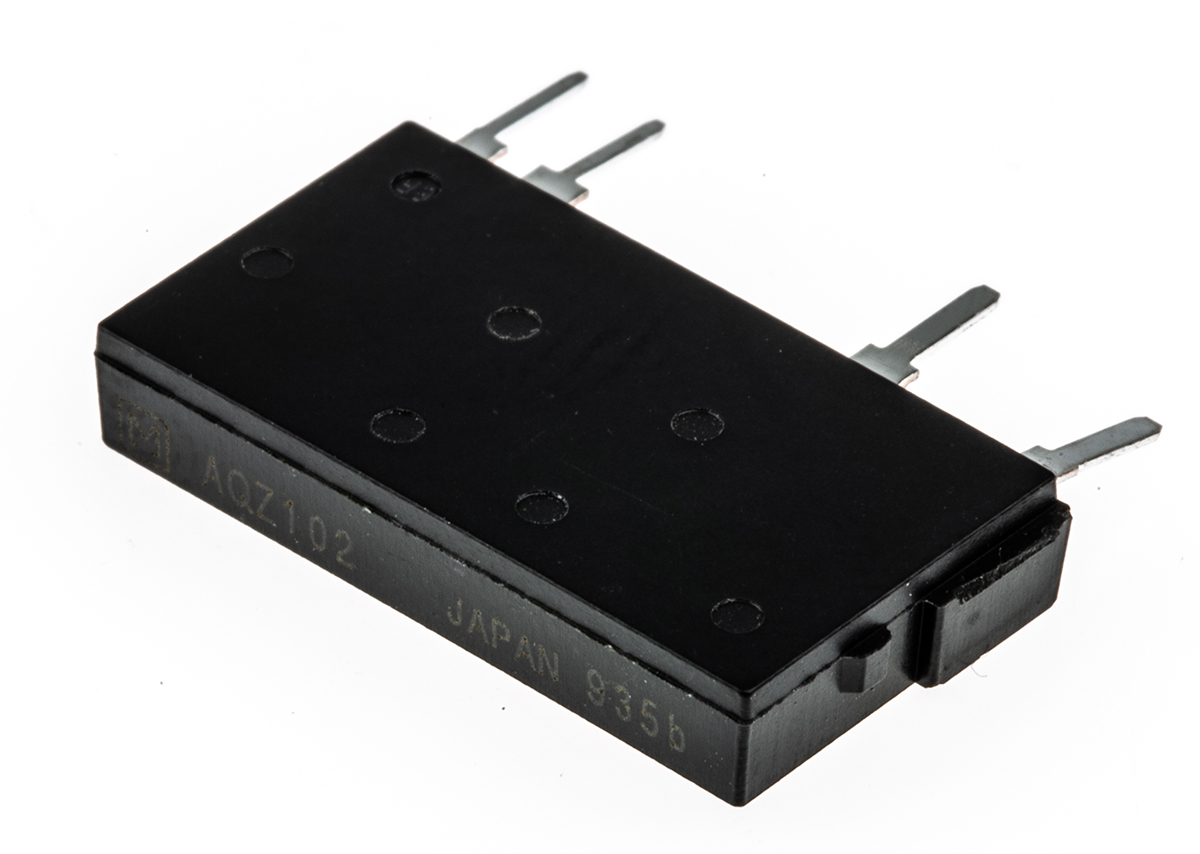 Panasonic Solid State Relay, 4 A Load, PCB Mount, 60 V Load, 5 V dc Control