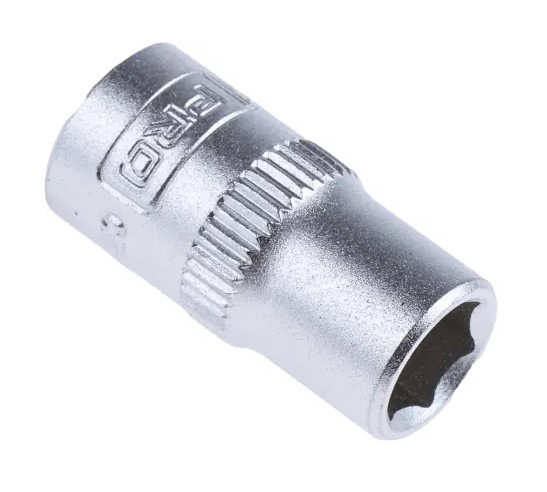 RS PRO 1/4 in Drive 7mm Standard Socket, 6 point, 25 mm Overall Length