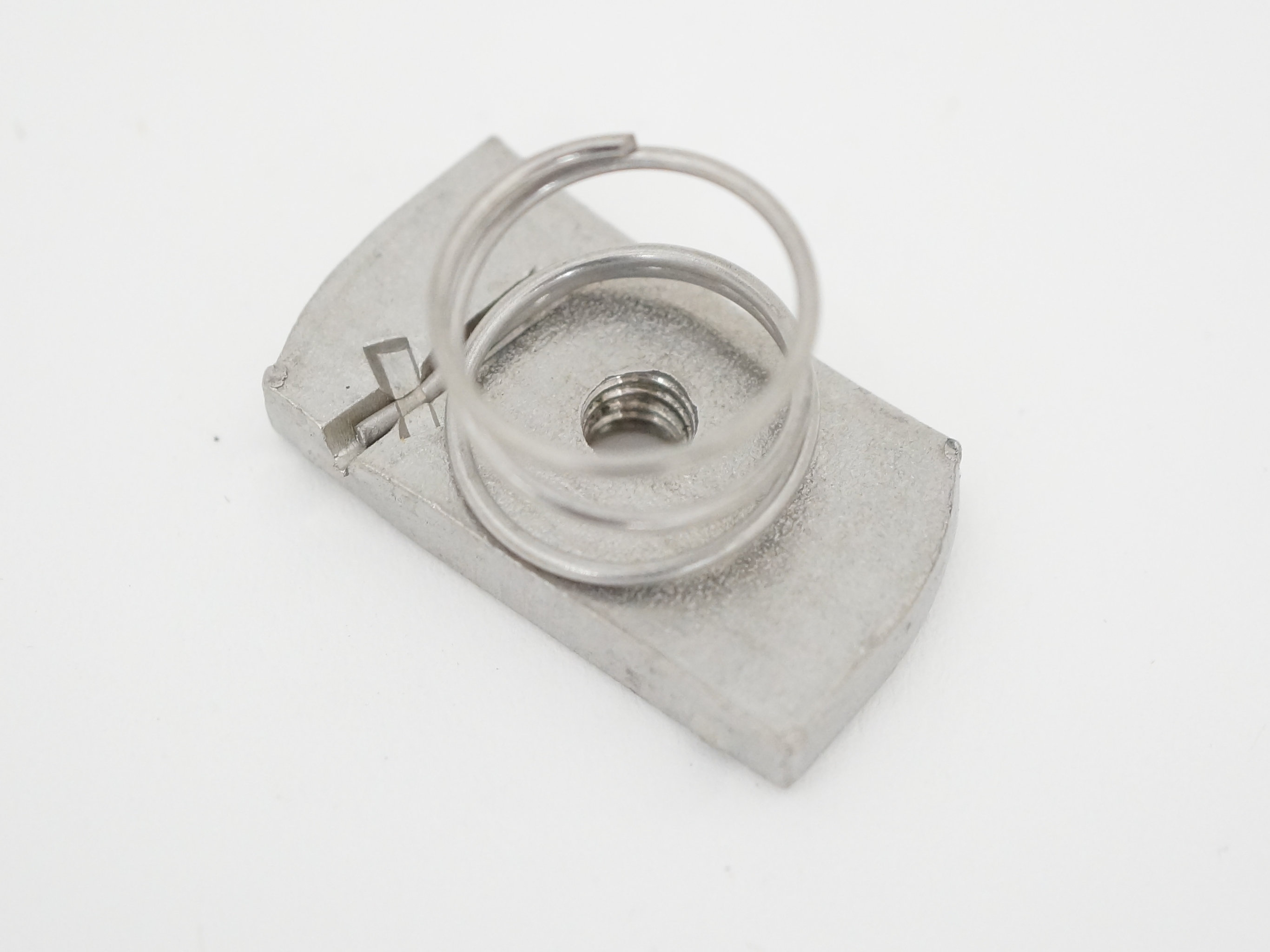 RS PRO Channel Nut, M6, Nut Base Dimensions 35 x 19mm, Stainless Steel