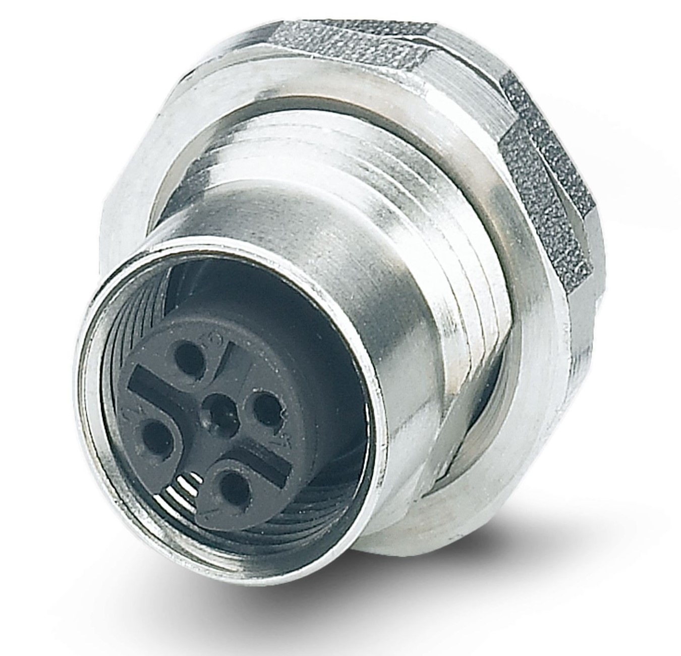 Phoenix Contact Circular Connector, 5 Contacts, Panel, M12 Connector, Socket, Female, IP65, IP67, IP69K, SACC Series