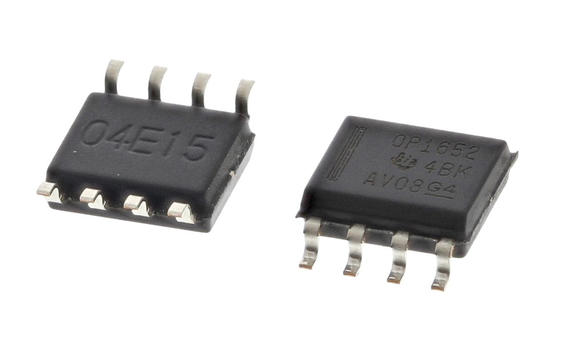 OPA1652AID Texas Instruments, Operational Amplifier, 18 MHz, 8-Pin 18 V SOIC