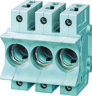Siemens 16A Bottle Fuse Holder, 3P, 400V ac