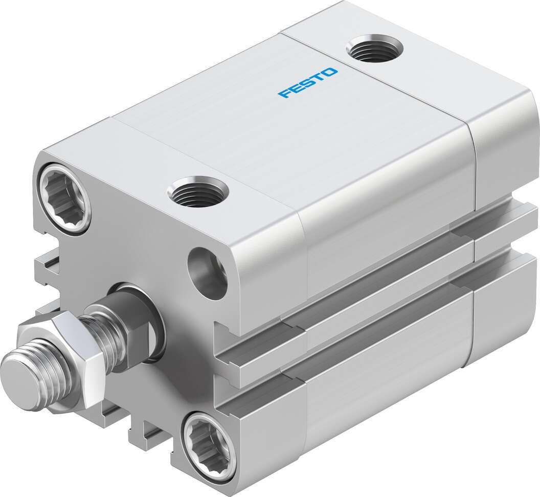 Festo Pneumatic Cylinder - 536272 32 mm Bore, 25 mm ADN Series, Double Acting Acting
