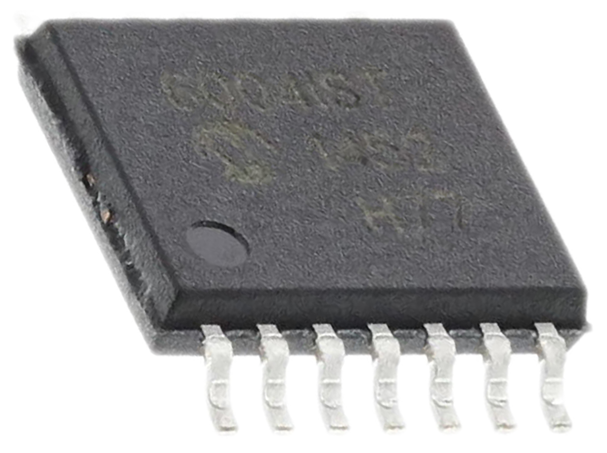 MCP6004-I/ST Microchip, Operational Amplifier, 1 MHz, 14-Pin 6 V TSSOP