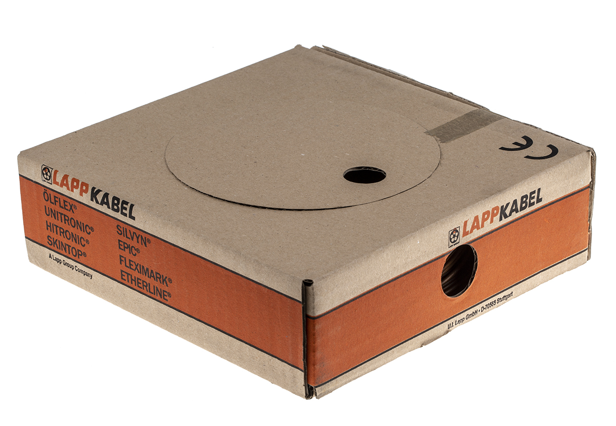 Lapp ÖLFLEX® H05Z-K 90° Series Brown 0.52 mm² Hook Up Wire, 20 AWG, 100m, 4725031