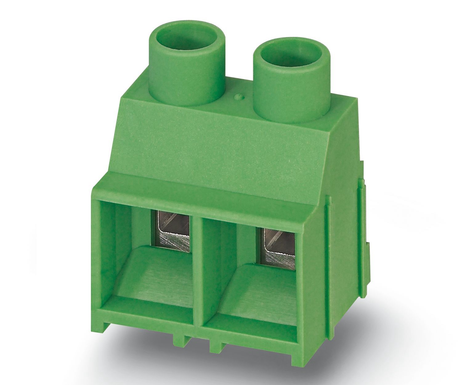Phoenix Contact MKDS 5 HV/3-9.52 Series PCB Terminal Block, 3-Contact, 9.52mm Pitch, Through Hole Mount, 1-Row, Screw