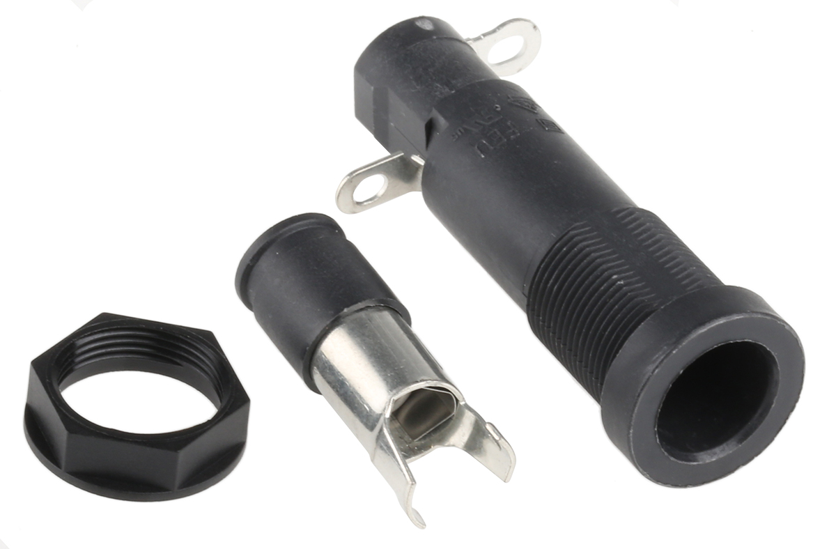 Schurter 20A Panel Mount Fuse Holder for 6.3 x 32mm Fuse, 250V ac
