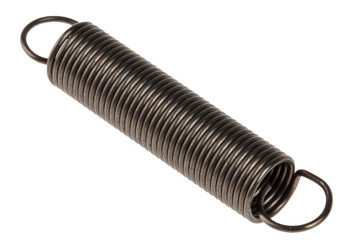 RS PRO Steel Extension Spring, 38.5mm x 7.5mm