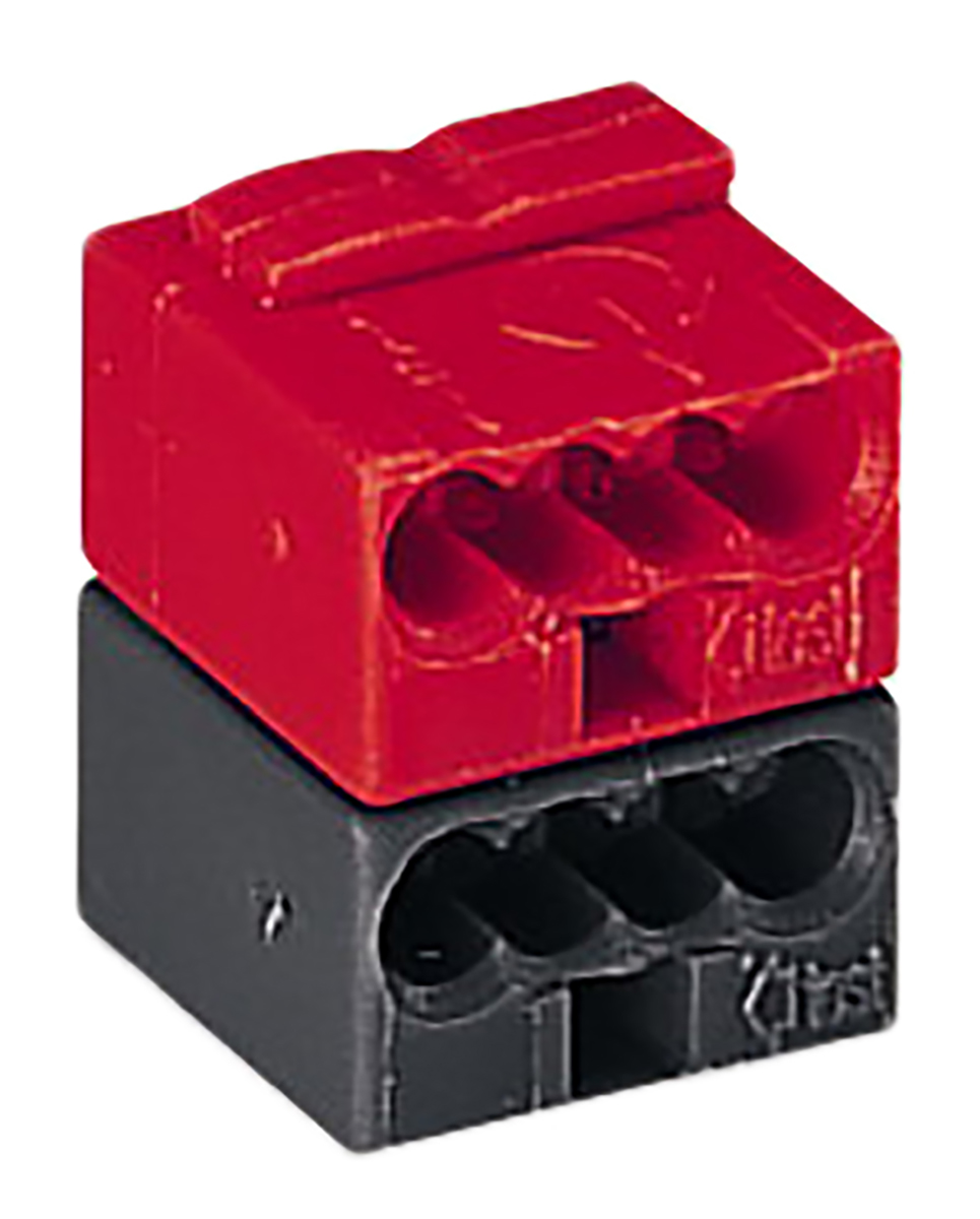 WAGO 243 Series PCB Terminal Block, 5.75mm Pitch, Cable Mount, Push In Termination
