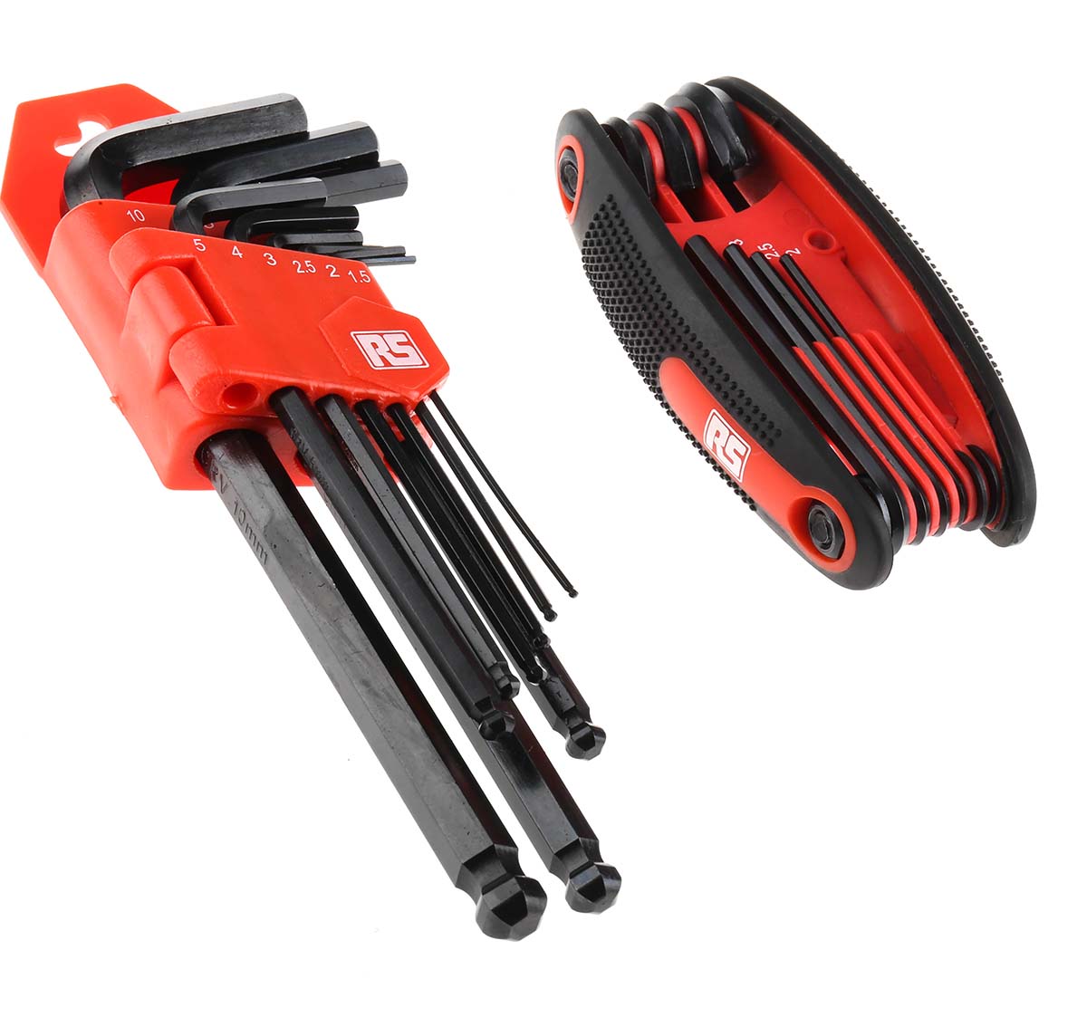 RS PRO 16 piece L Shape Metric Hex Key Set, 1.5 → 10mm