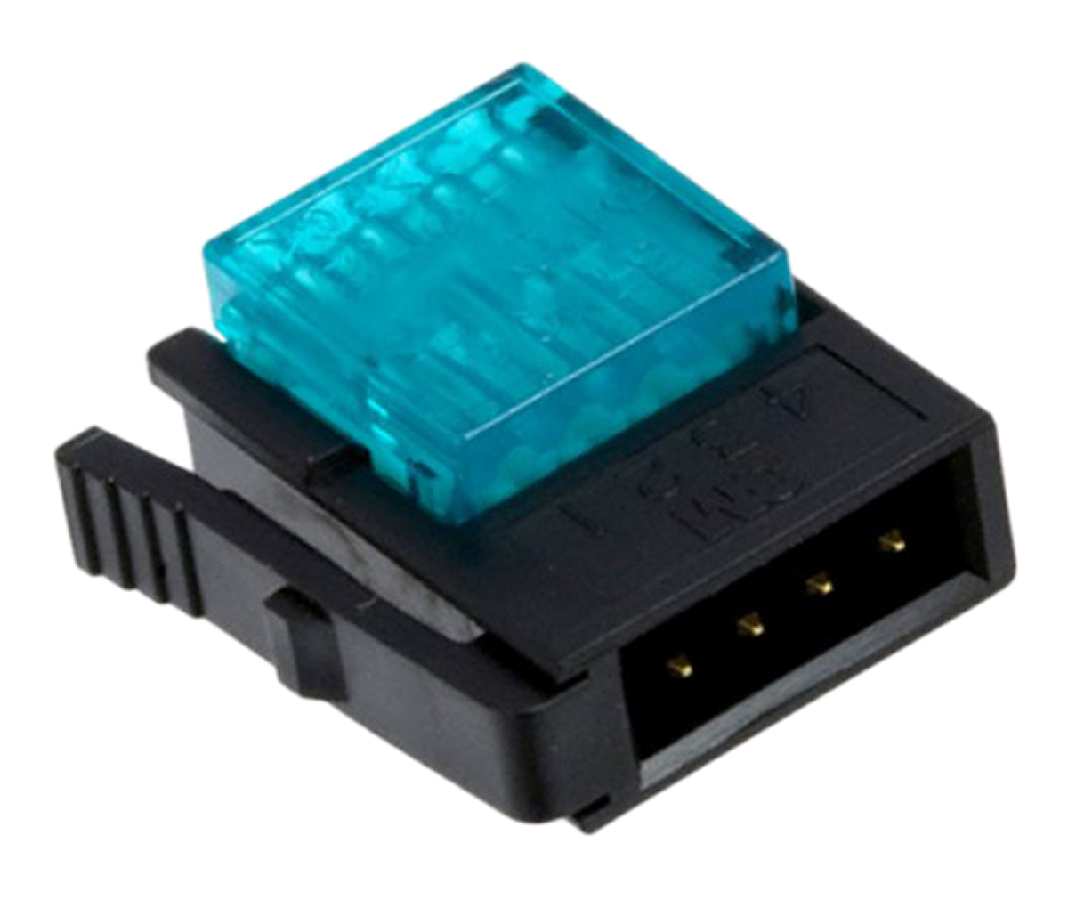3M 4-Way IDC Connector Plug for Cable Mount, 1-Row