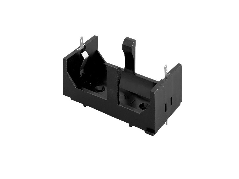 Bulgin D Battery Holder, Solder Tag Contact
