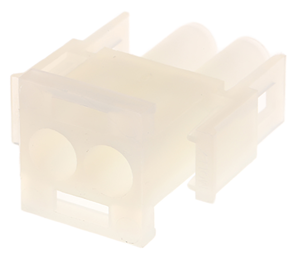 Molex, MLX Male Connector Housing, 6.35mm Pitch, 2 Way, 1 Row