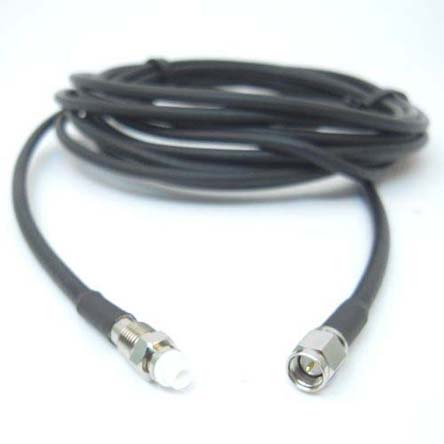 Siretta ASM Series, 20 m, LLC200A Coaxial, Terminated 50 Ω