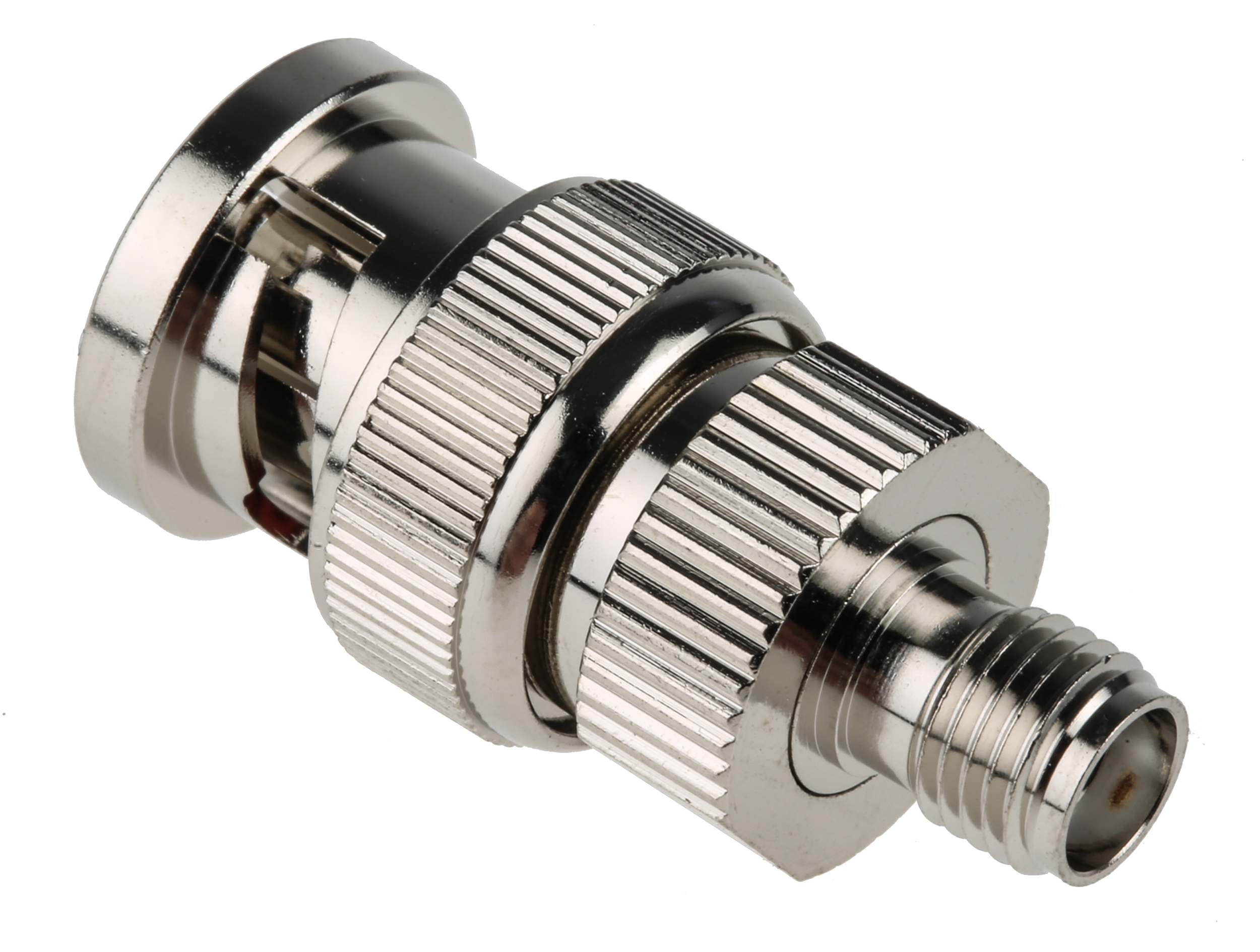 RS PRO Straight 50Ω RF Adapter SMA Socket to BNC Plug 4GHz