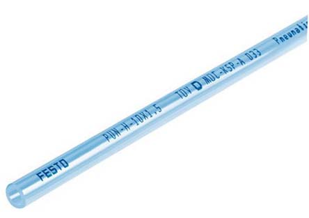Festo Compressed Air Pipe Blue Polyurethane 8mm x 50m PUN-H-T Series, 8048691
