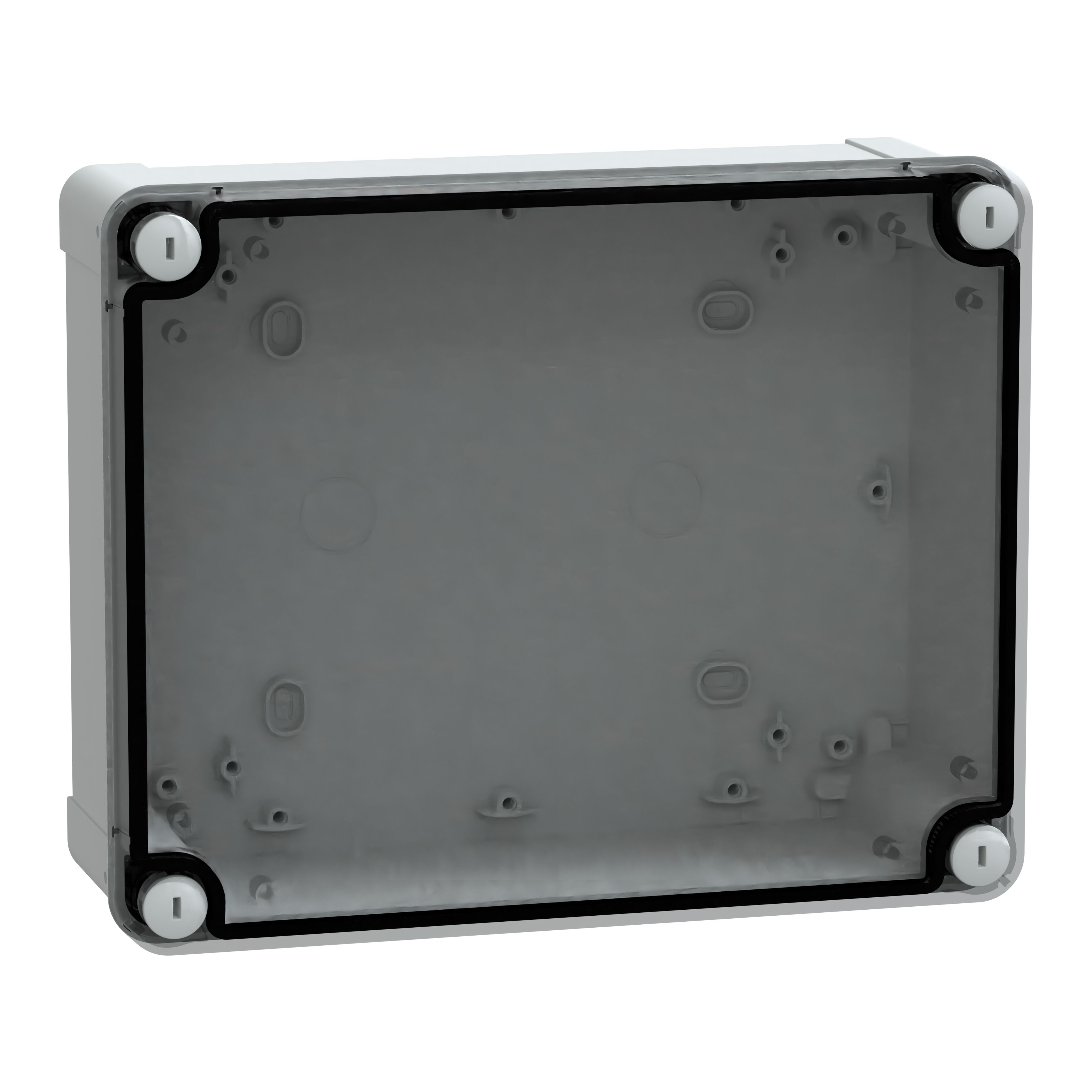 Schneider Electric PanelSeT Series Plastic General Purpose Enclosure, IP66, IK07, Flanged, 241 x 194 x 87mm