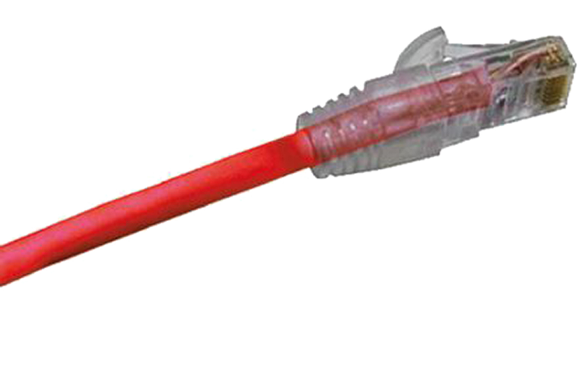 Decelect, 0.5m Cat5, Red RJ45 to Male RJ45 Male, F/UTP Shielded, Terminated PVC Sheath