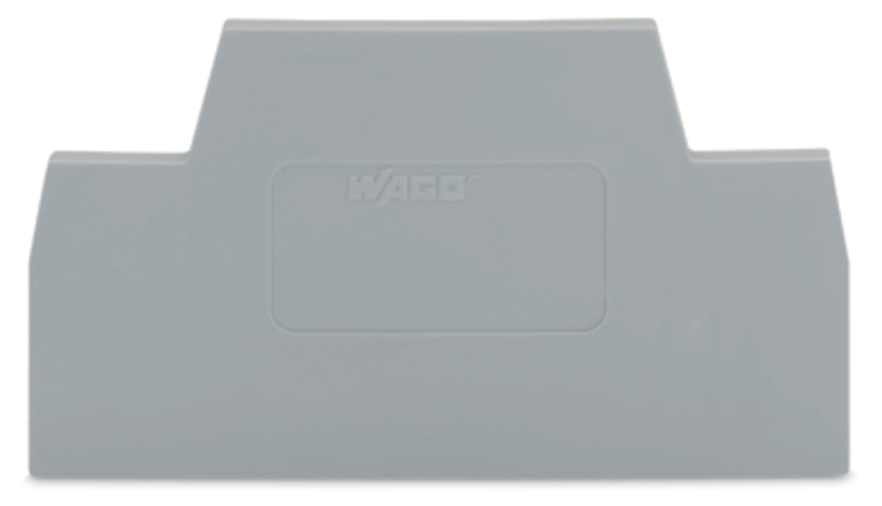 WAGO 281 Series End And Intermediate Plate for Use with Rail Mount Terminal Blocks