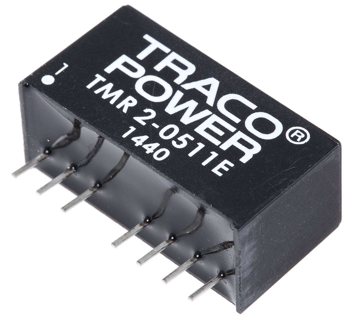 TRACOPOWER TMR 2E DC-DC Converter, 5V dc/ 400mA Output, 4.5 → 9 V dc Input, 2W, Through Hole, +85°C Max Temp