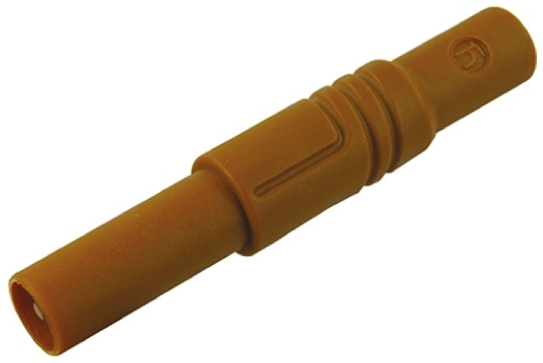 Hirschmann Test & Measurement Brown Male Banana Plug, 4 mm Connector, Screw Termination, 24A, 1000V ac/dc, Nickel
