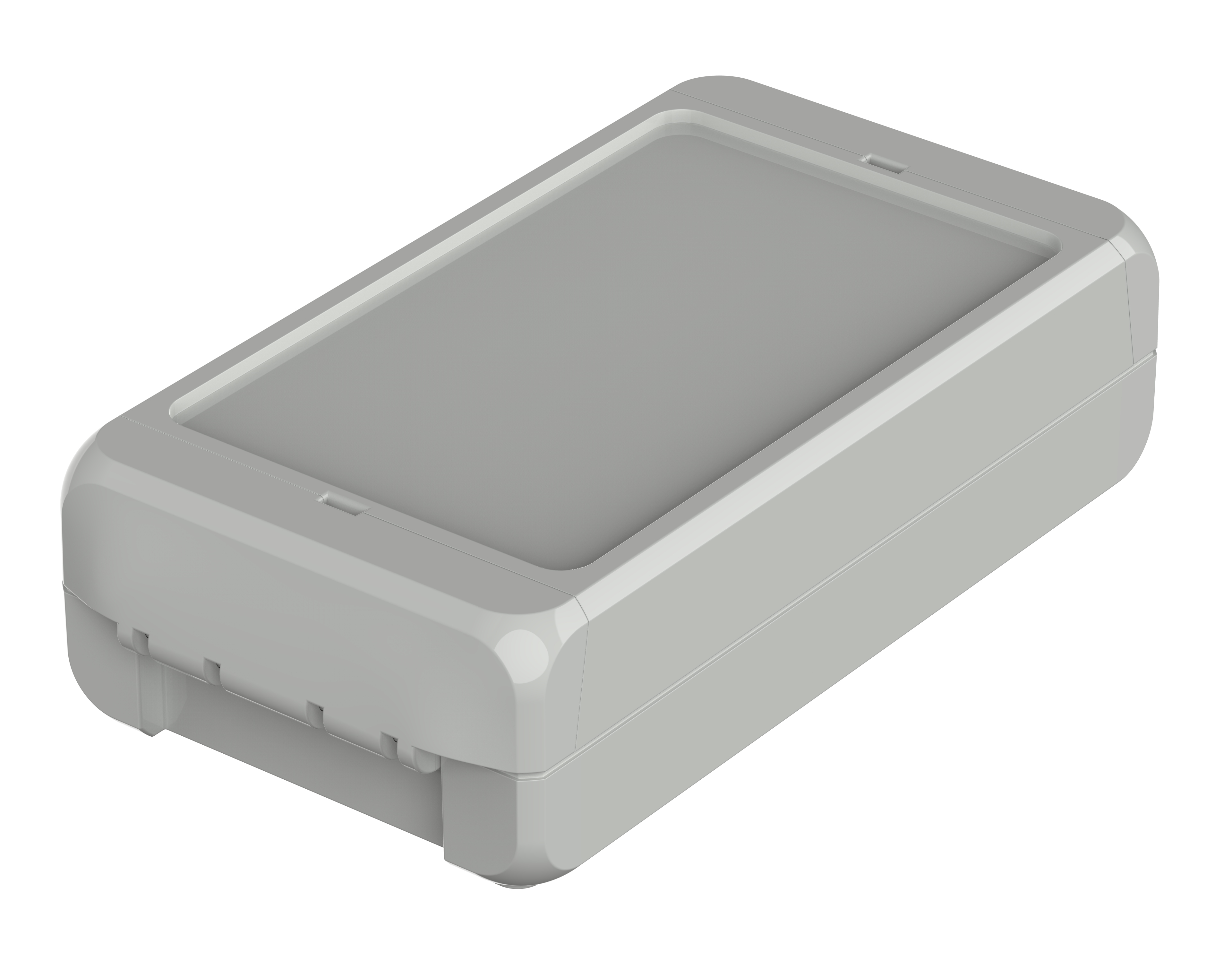 Bopla Bocube Series ABS General Purpose Enclosure, IP66, IP68, Flanged, 151 x 80 x 40mm