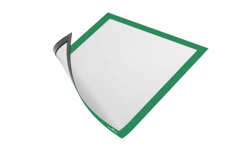 Durable Magnetic486905 Green Information Frame, 323mm Height, 236mm Width