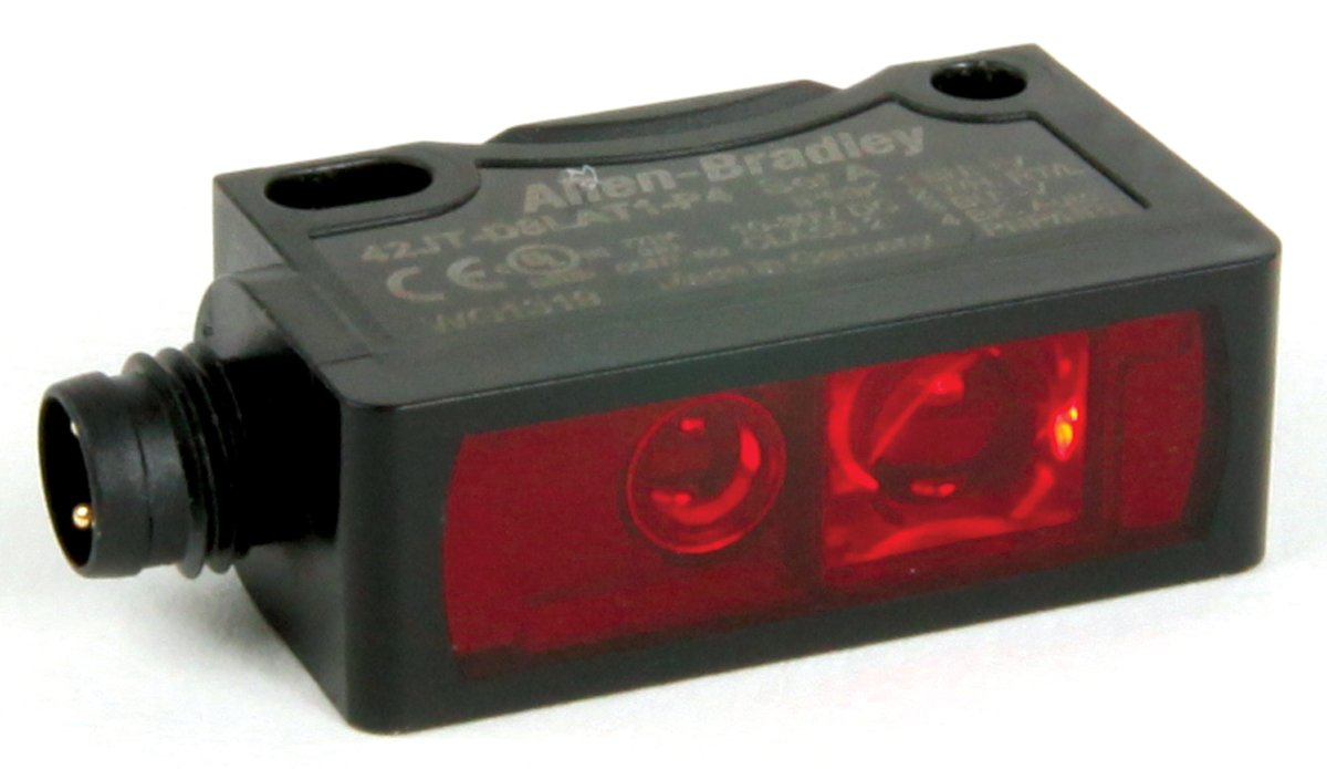 Allen Bradley Through Beam Photoelectric Sensor, Block Sensor, 0 → 18 m Detection Range IO-LINK