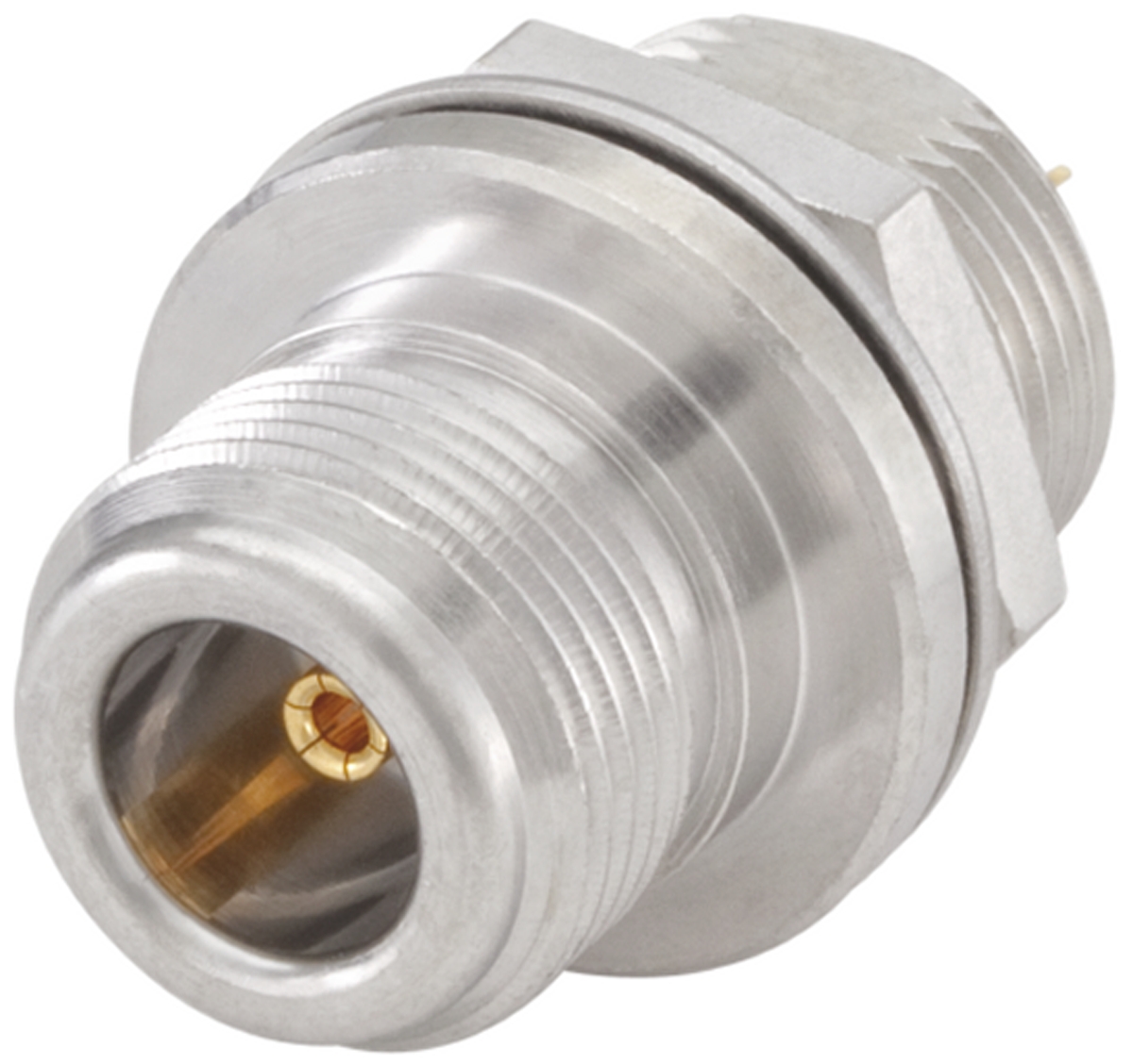 Rosenberger, Jack Panel Mount N Connector, 50Ω, Solder Termination, Straight Body