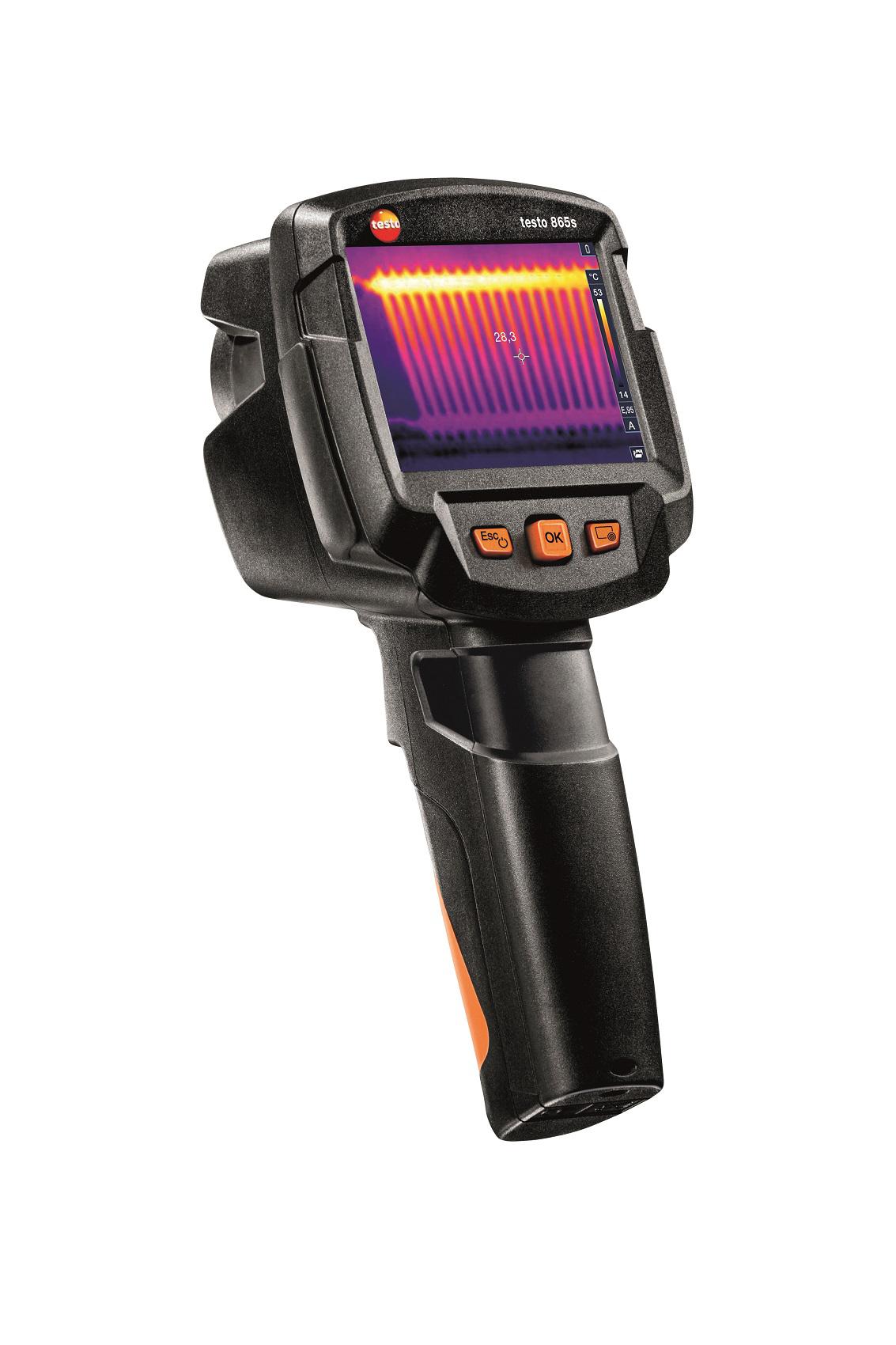 Testo 865s Thermal Imaging Camera, +280 °C, 160 x 120pixel Detector Resolution With RS Calibration