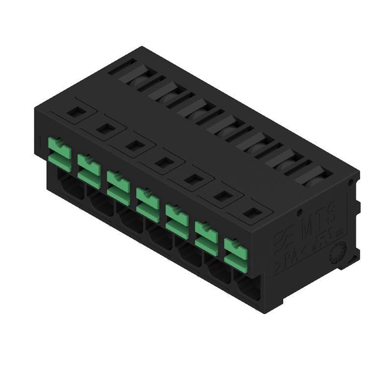 Weidmüller OMNIMATE4.0 Series PCB Terminal, 7-Contact, 5mm Pitch, PCB Mount, 1-Row, Snap In Termination
