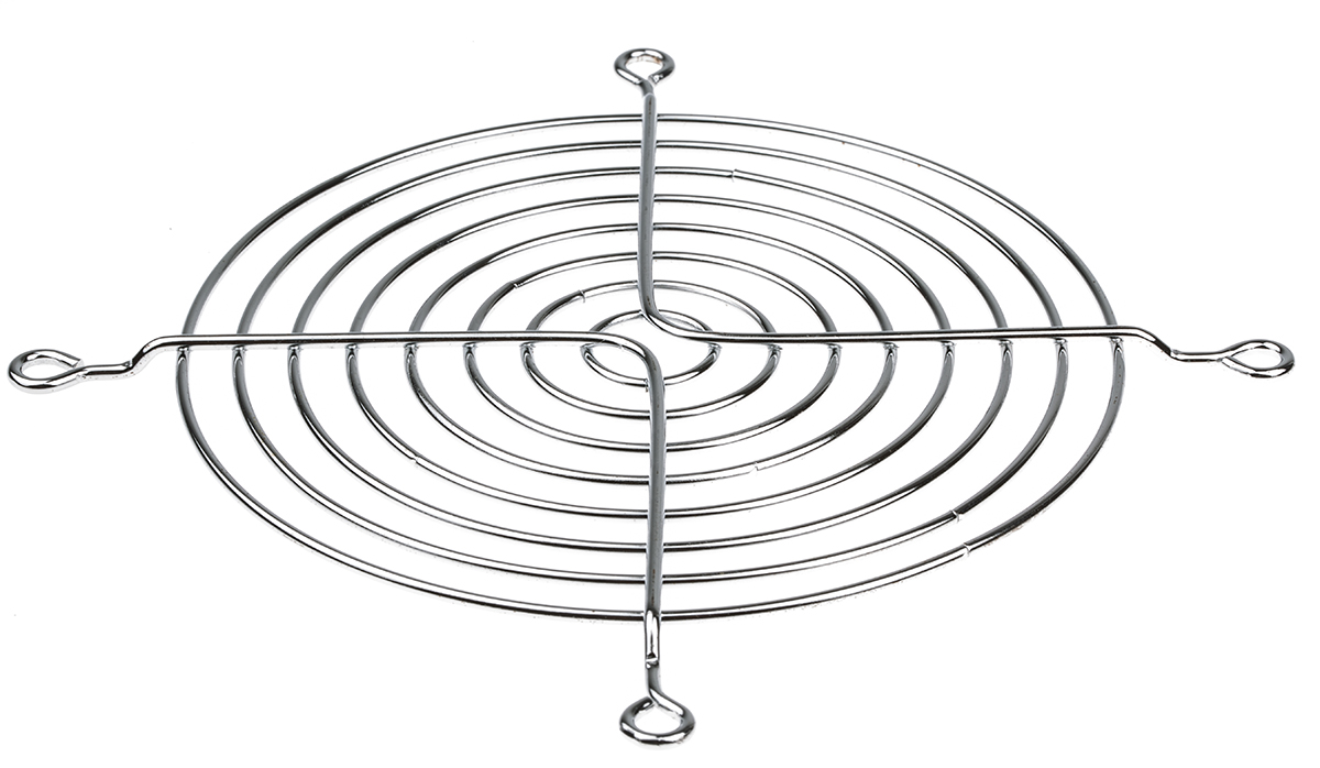 Sunon FG-12 Series Steel Finger Guard for 120mm Fans, 105mm Hole Spacing, 120 x 120mm