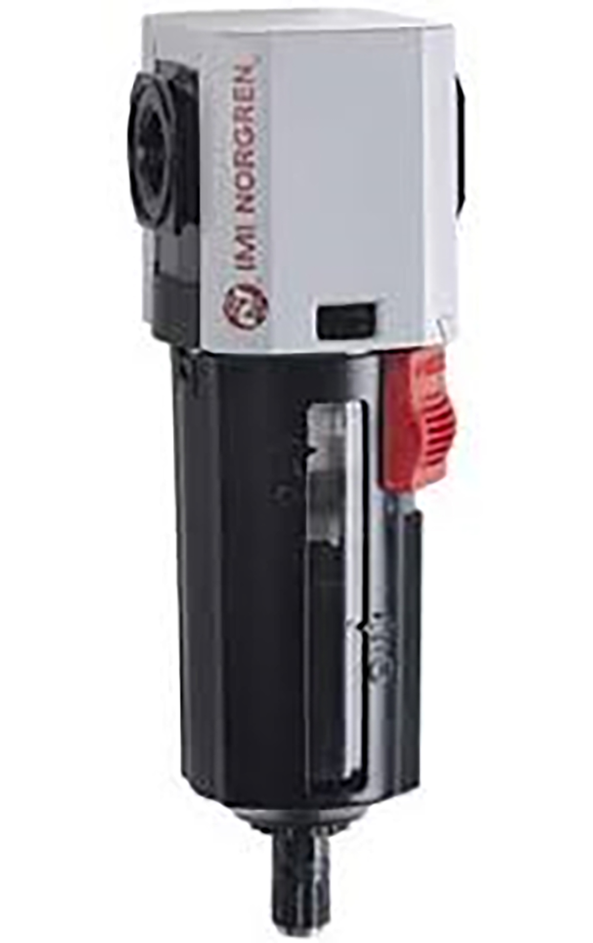 Norgren Excelon Plus series 40μm G 3/8 0.3bar to 10 bar Pneumatic Filter 4680L/min max with Manual drain