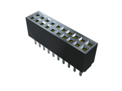 Samtec SFMC Series Straight Surface Mount PCB Socket, 10-Contact, 2-Row, 1.27mm Pitch, Solder Termination