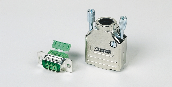 Phoenix Contact SCT-D-SUB 15Kg Series Zinc D Sub Backshell, 5 Way