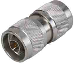Huber+Suhner Straight RF Adapter N Plug to N Plug 1.5GHz